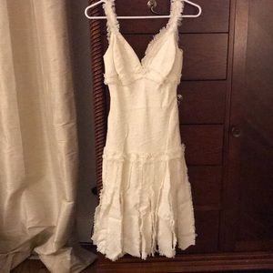 White citrine dress